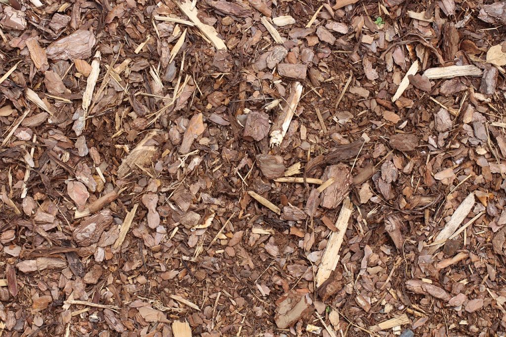 pine shredded mulch